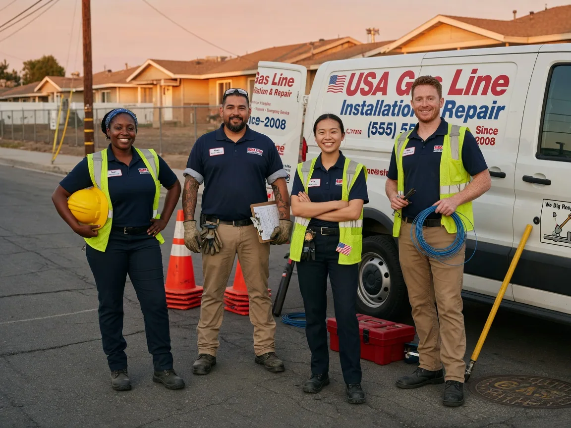 Gas Line Installation company in Dieterich, IL